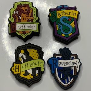 Harry Potter Houses Croc Charm Set